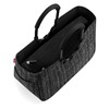 Módní taška Reisenthel Loopshopper M bouclé black_3