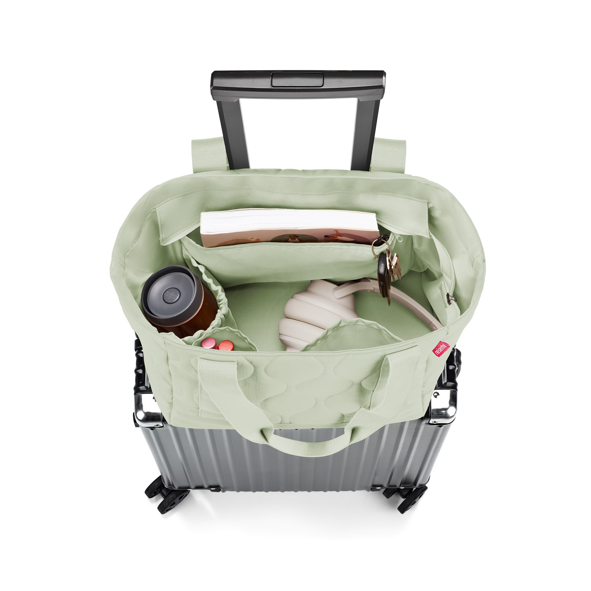 Cestovní taška Reisenthel Travelshopper puffer iced matcha_3