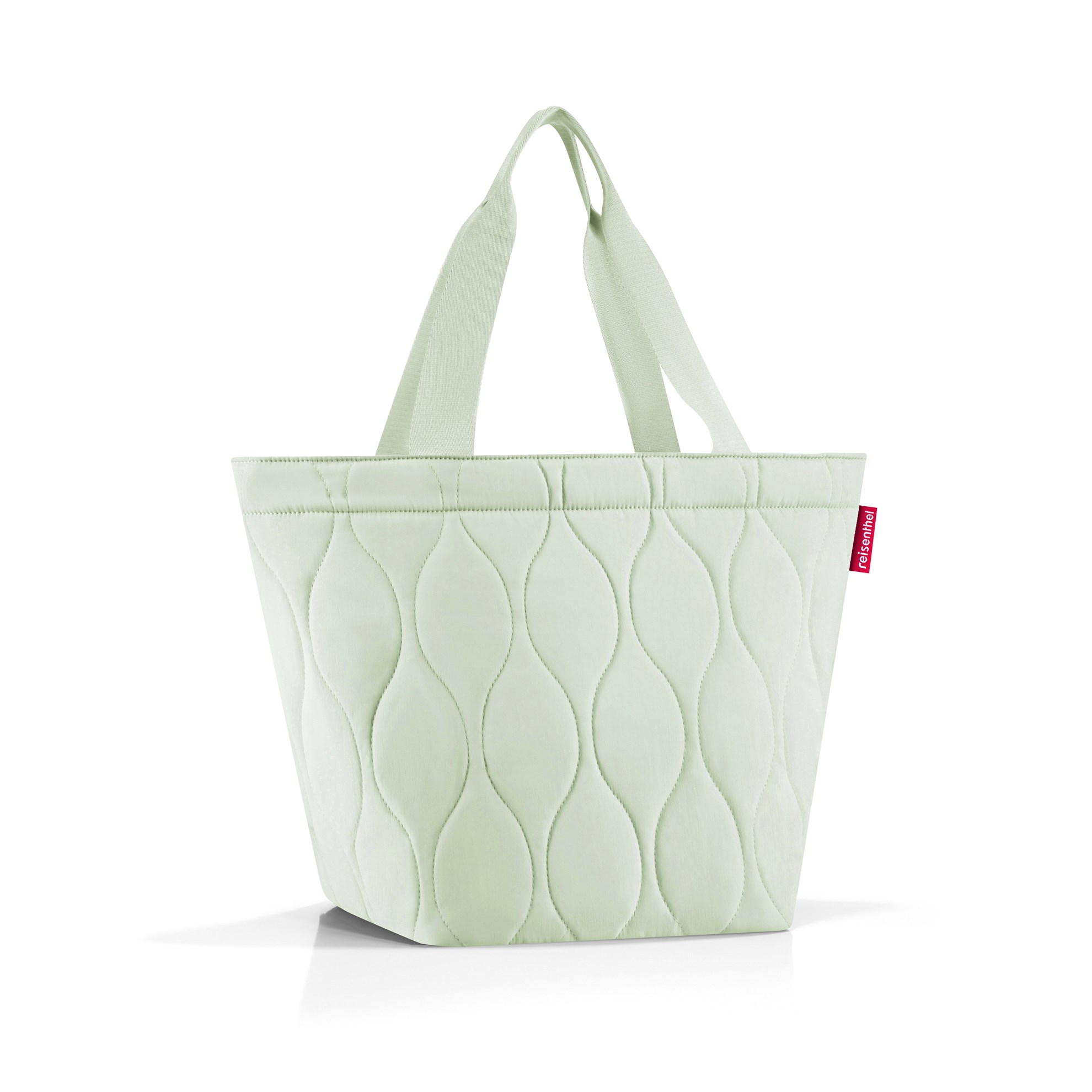 Taška přes rameno Reisenthel Shopper M puffer iced matcha_0
