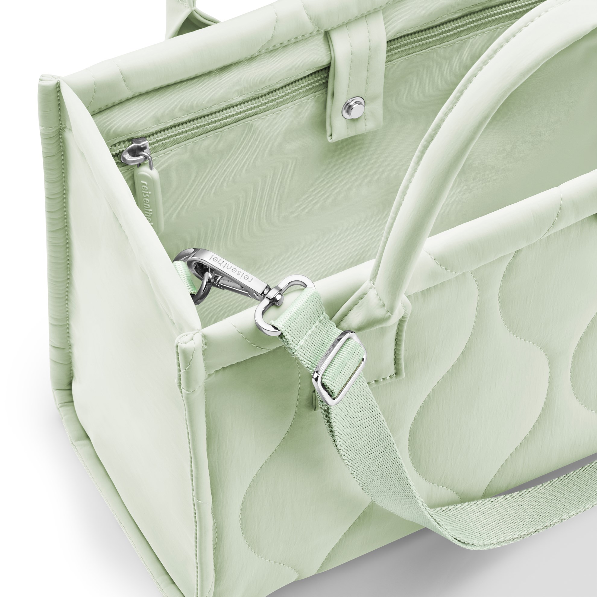 Taška přes rameno Reisenthel Daily Shopper XS puffer iced matcha_2
